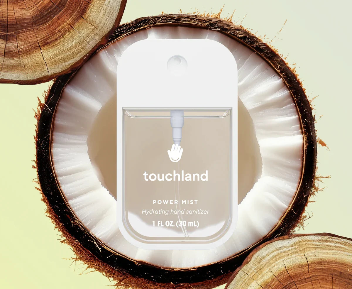 Touchland Beach Coco Power Mist – Aloe, Coconut & Grapefruit Hand Sanitiser