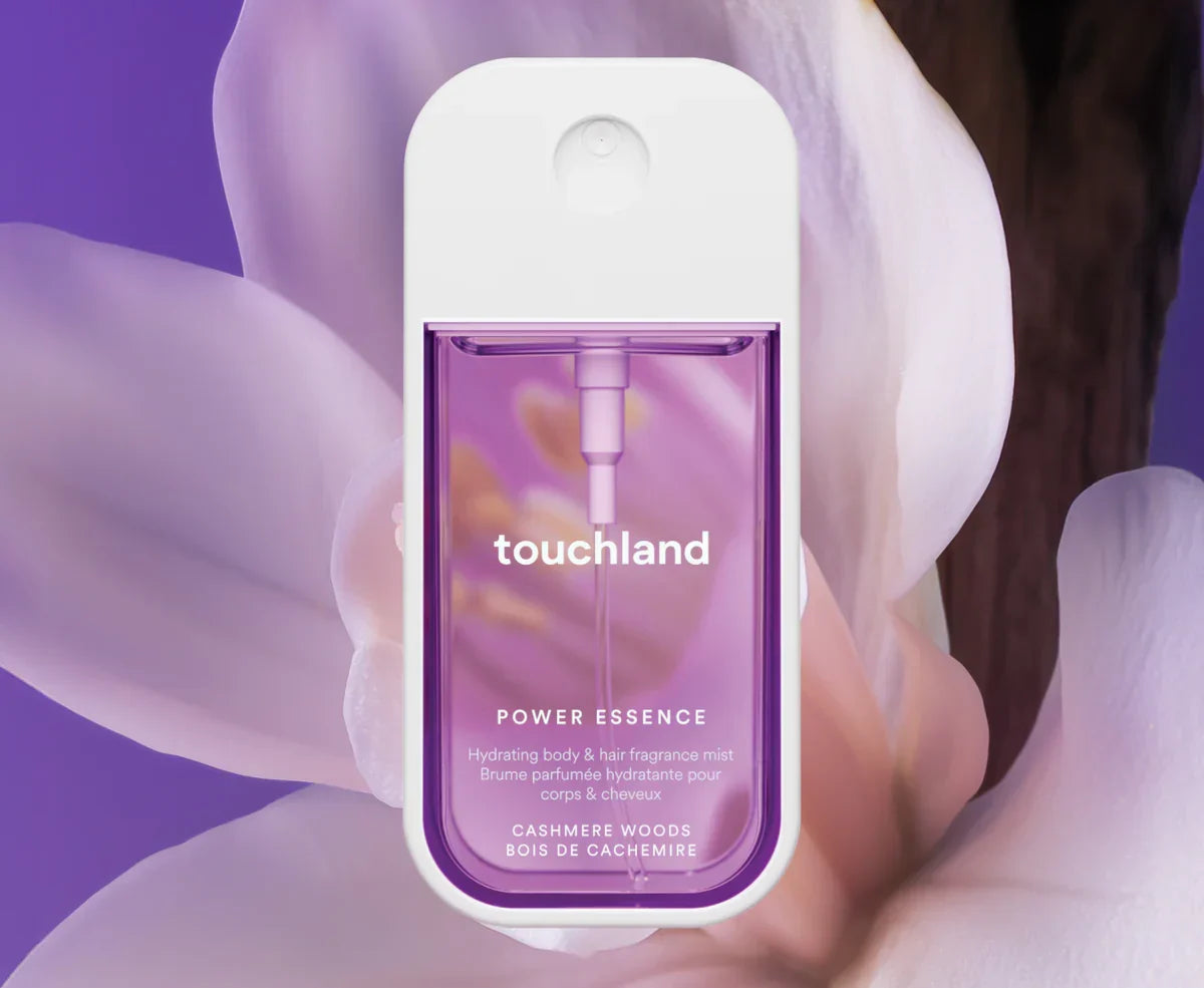 Touchland Cashmere Woods Power Essence Hyaluronic Body & Hair Mist