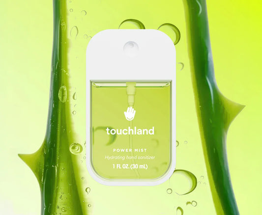 Touchland Aloe You Power Mist – Aloe Juice, Lime & Cedarwood Hand Sanitiser