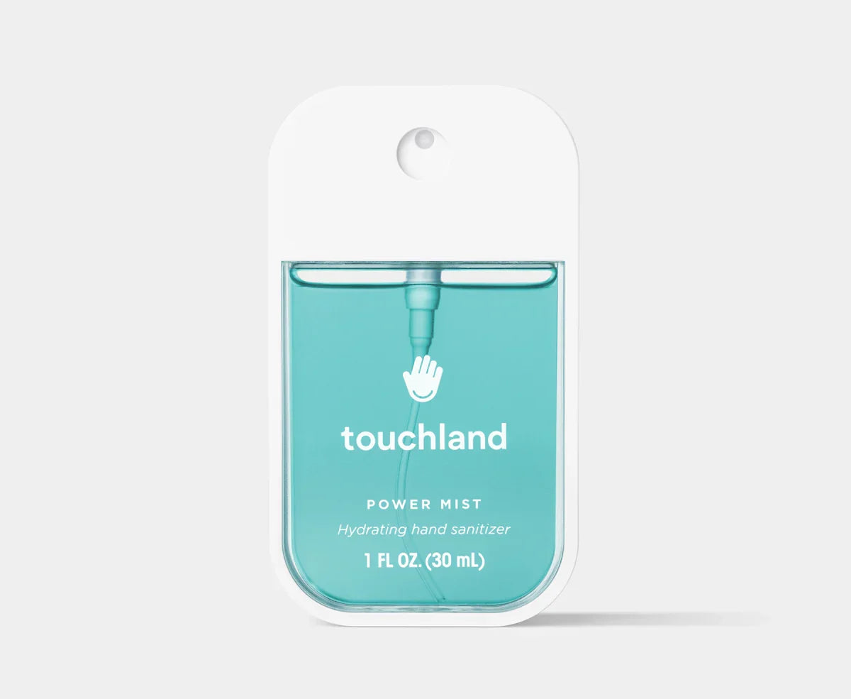 Touchland Blue Sandalwood Power Mist – Aloe, Rose & Lemon Hand Sanitiser