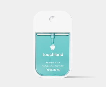 Touchland Blue Sandalwood Power Mist – Aloe, Rose & Lemon Hand Sanitiser