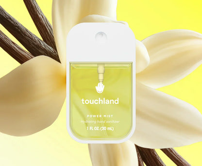 Touchland Vanilla Blossom Power Mist – Aloe, Mandarin & Coconut Hand Sanitiser