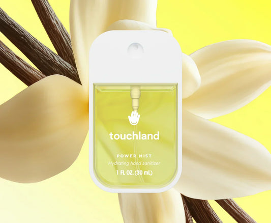 Touchland Vanilla Blossom Power Mist – Aloe, Mandarin & Coconut Hand Sanitiser