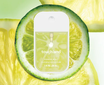 Touchland Lemon Lime Spritz Power Mist – Aloe & Sandalwood Hand Sanitiser