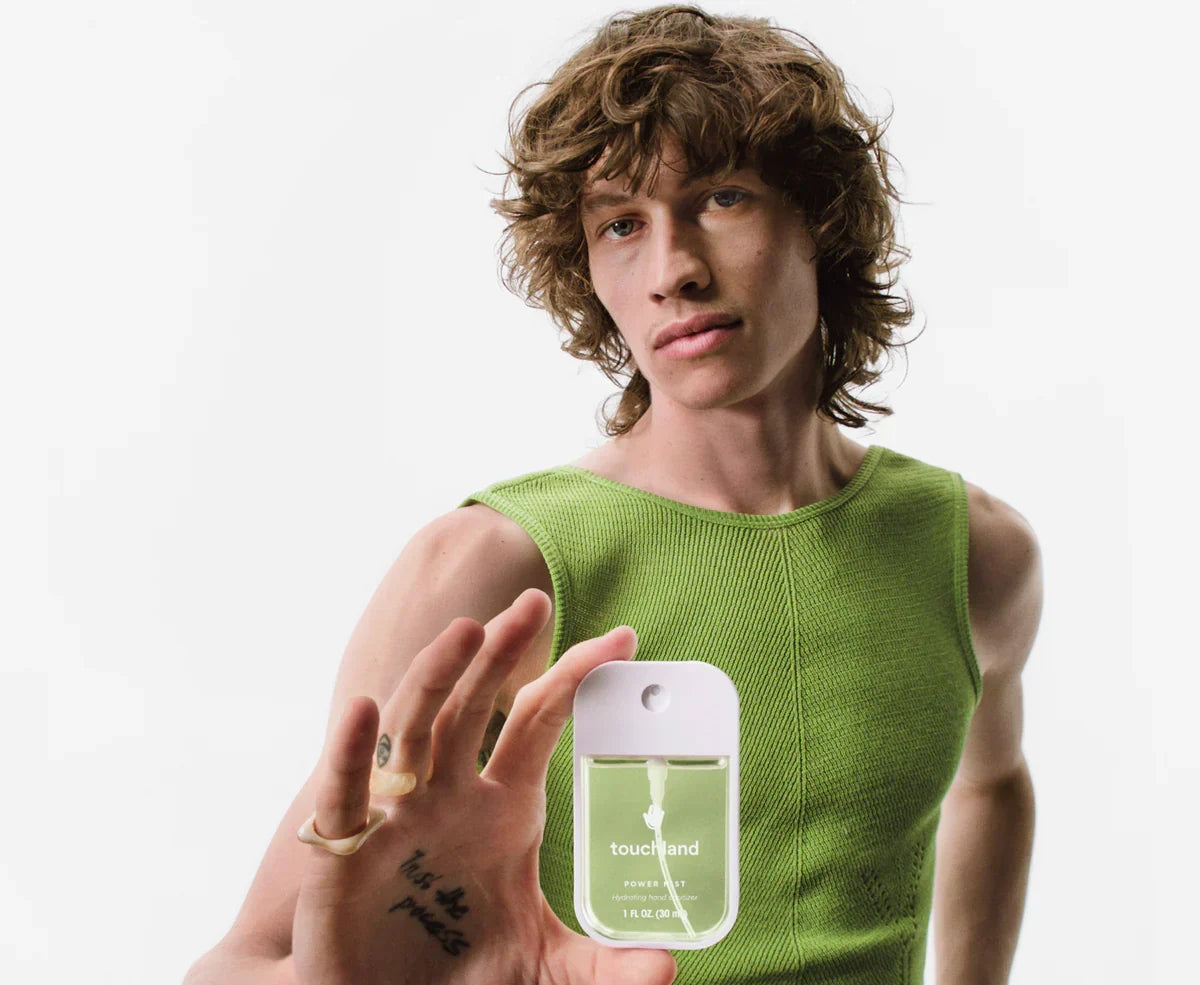Touchland Lemon Lime Spritz Power Mist – Aloe & Sandalwood Hand Sanitiser