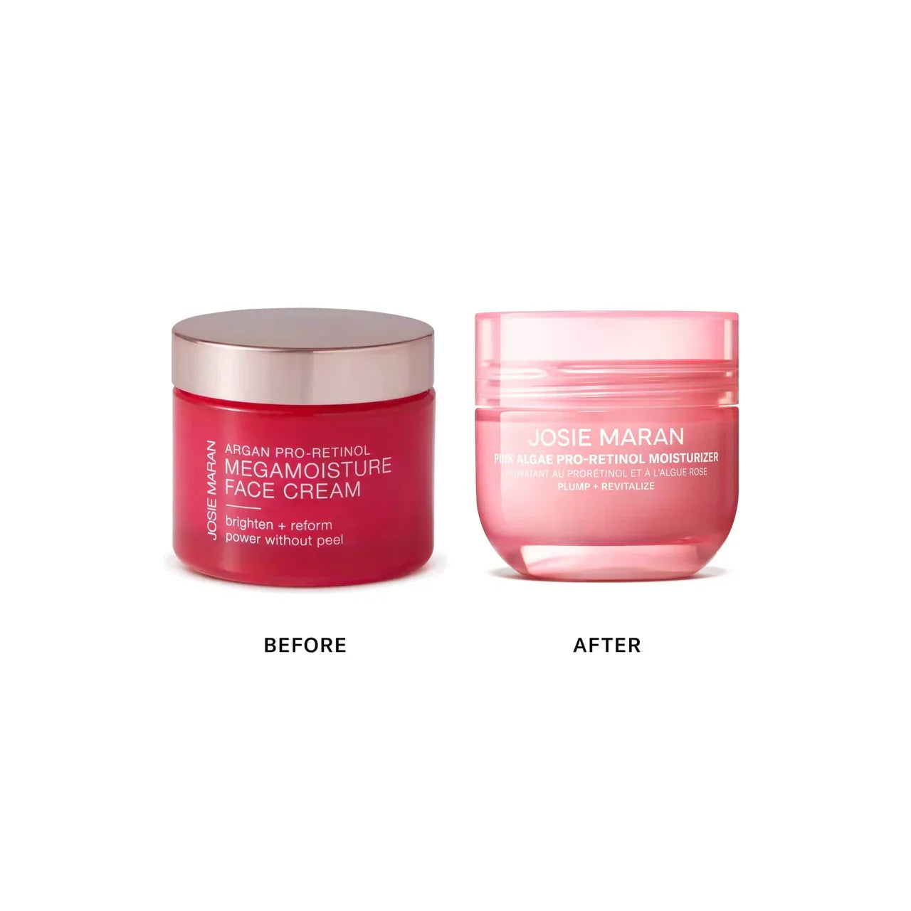 Josie Maran Pink Algae Pro-Retinol & Argan Firming Face Moisturiser