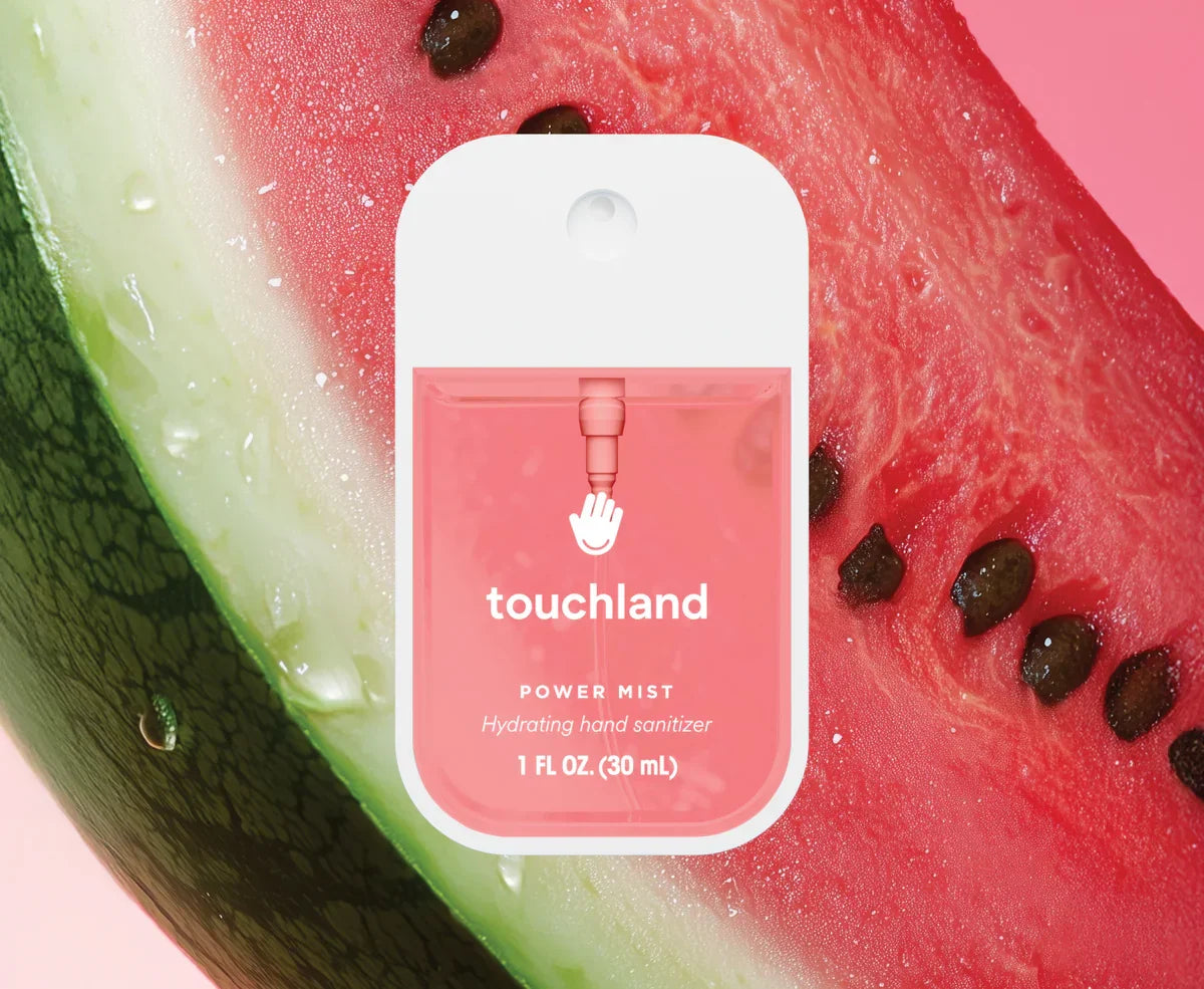 Touchland Wild Watermelon Power Mist – Aloe, Jasmine & Peach Hand Sanitiser