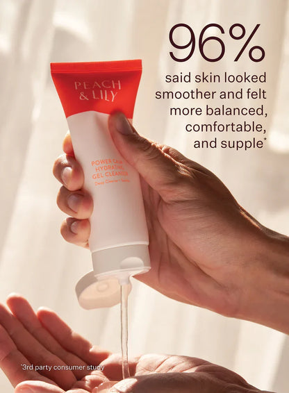 Peach & Lily Power Calm Hydrating Gel Face Cleanser for Sensitive Skin