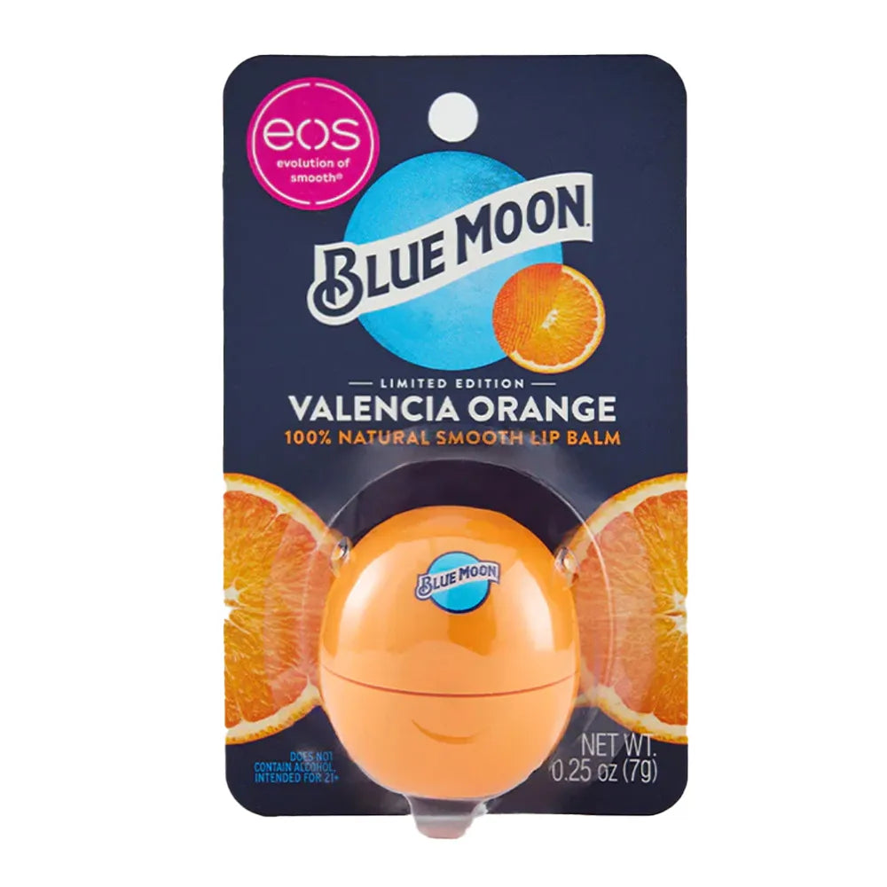 EOS Valencia Orange & Blue Moon Natural Lip Balm (Limited Edition)