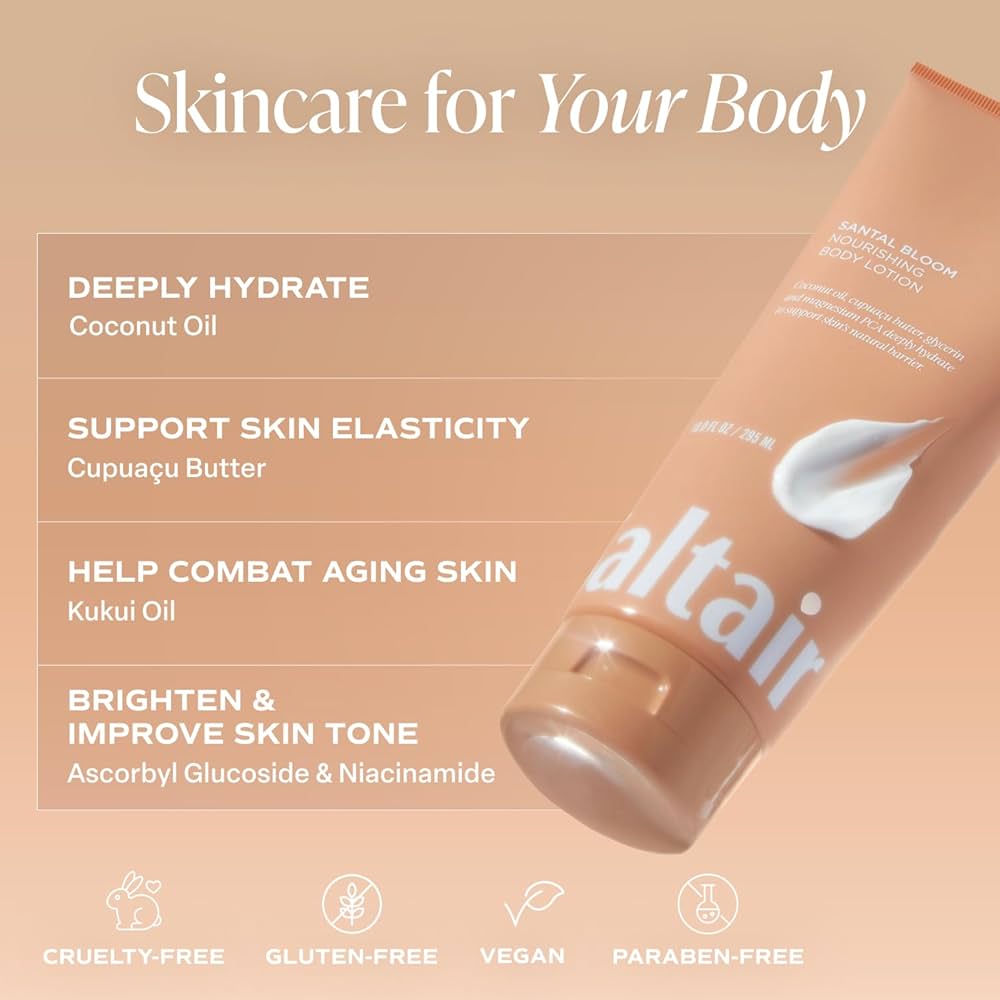 Saltair Santal Bloom Coconut & Kukui Nut Body Lotion