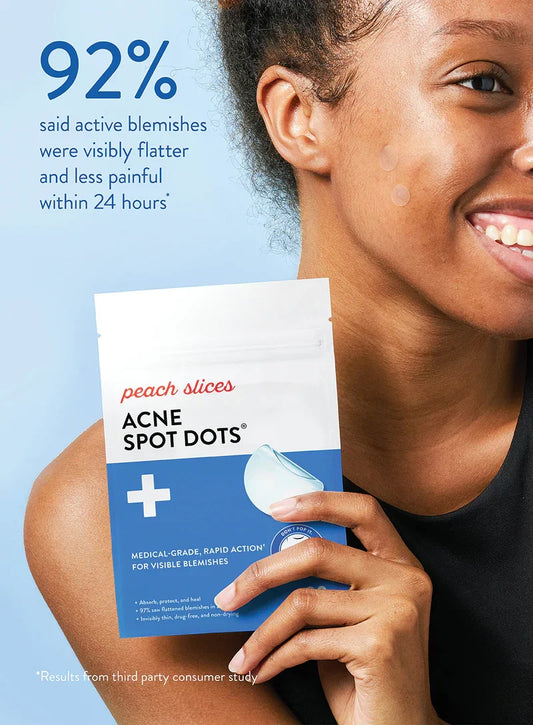 Peach & Lily Acne Spot Dots Hydrocolloid Pimple Patches (60 Pack)