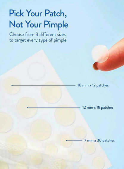Peach & Lily Acne Spot Dots Hydrocolloid Pimple Patches (60 Pack)