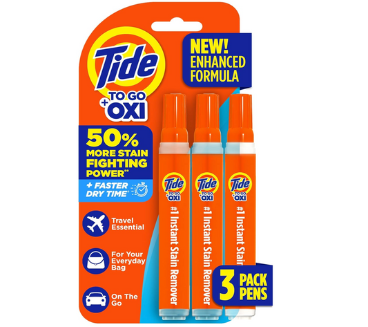 Tide To Go Instant Stain Remover Pen (3 Pack)
